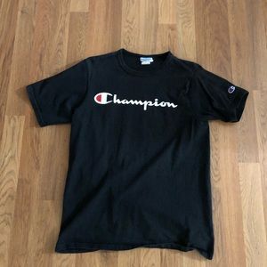 Champion black tee